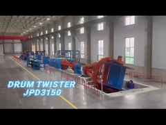 Mesin Twister Drum Standar Tinggi untuk Stranding dan Membungkus Kabel Daya Trans-Section Besar