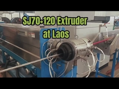 Low Investment Xlpe Cable Extruder Sj-150 Untuk Jalur Jacketing Akhir