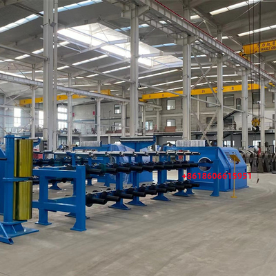 3.15m Shaft Type Drum Twister Machine Untuk Serat Karbon 7-35mm