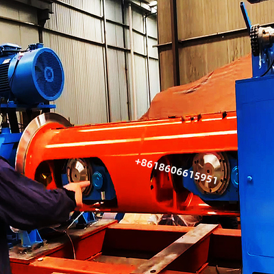 Jenis Bantalan Besar 400/1 + 6 Tubular Stranding Machine Plc Untuk Tali Kawat Baja