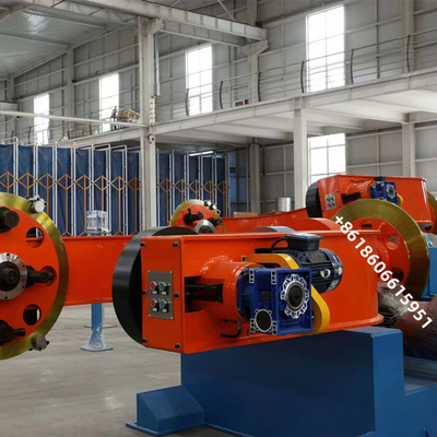 Mesin Drum Twister Non Twist Cores 75kw 30r / Min 2800 Mm Cable Stranding