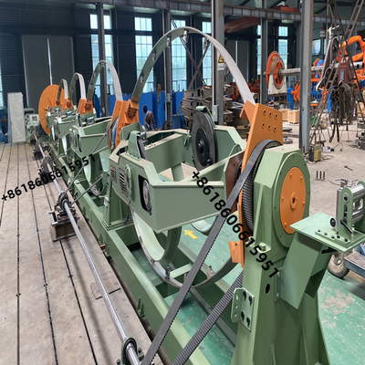 160r/Min Skip Type Laying Machine Dengan Carbon Fiber Bow Twister