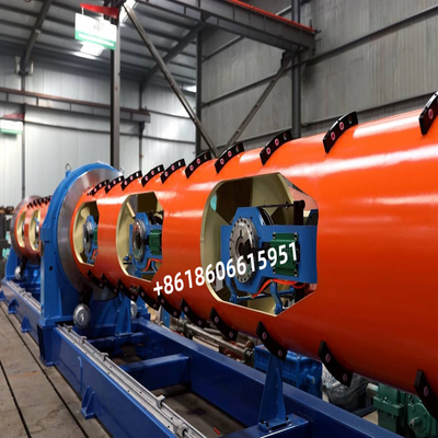 400/1+6 Peralatan Stranding Tipe Tubular Untuk Kecepatan Tinggi Stranded 7/12/19 Round