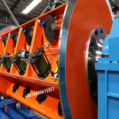 Rigid 5.0mm Wire Stranding Machine JLK-710/54 Untuk Tembaga Dan Aluminium Konduktor