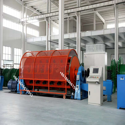 250r/Min Mesin Stranding kaku Langkah Kurang Sesuaikan Untuk Aluminium Konduktor