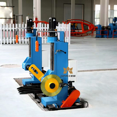 PN1250 sampai PN3150 Mesin Manufaktur Kabel End Shaft Pay Off And Take Up Rack