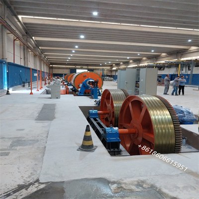 Produk Baru 630-1+6+12+18+24 Rigid Frame Strander Stranding Machine