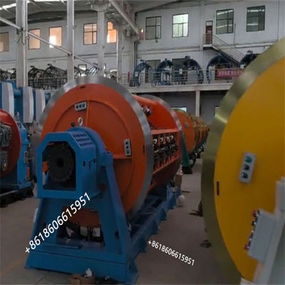 Mesin Stranding kaku standar tinggi untuk kabel listrik transversal besar 8+12+24