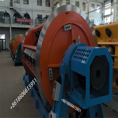 Siemens PLC dikendalikan Mesin Stranding kaku untuk produksi aluminium paduan kawat
