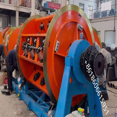 Rigid Stranding Machine 630/6+12+24 untuk Produksi Wire dengan Manual Loading Bobbin System