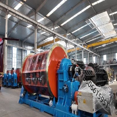 Bahan kawat tembaga Mesin Stranding Kabel Listrik Untuk Kecepatan Rotasi Dan Kecepatan Maksimum Dalam 80r/min Cu