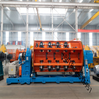 Tipe kecepatan tinggi JLK/630 6+12+24 Rigid Frame Strander Line Untuk Kabel Datar