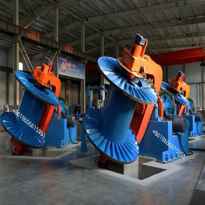 Ø2240mm Center Rotating Pay-off Bobbin Size PN2000-PN2240 Drum Twister Machine dengan kekuatan motor 22KW dan kecepatan rotasi 50r/min