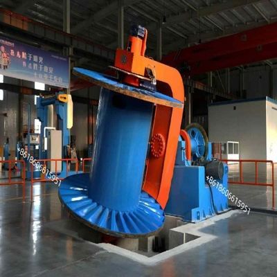 Mesin Twister Drum Berkinerja Tinggi untuk Stranding Konduktor Besar dan Membungkus Pita Non-Metallik