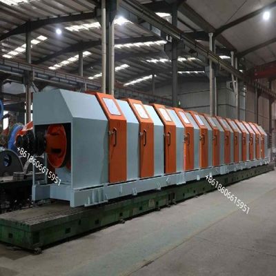 Tubular Stranding Machine untuk kabel 7-inti dengan kecepatan linier dari penarik-off 20-120m / min Dan Central Pay - Off Bobbin PND630