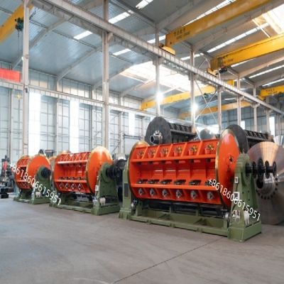 Rigid Stranding Machine untuk ACSR AAC dan More MMI PLC Control JLK500 1.2-5mm Diameter 50mm Max Stranded Diameter 88-200r/min RPM 49-978mm St