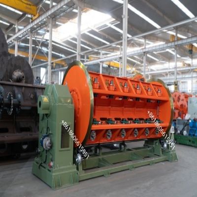 Rigid Frame Cable Stranding Machine Stranded Tembaga Dan Aluminium Konduktor 500/1+6+18+244