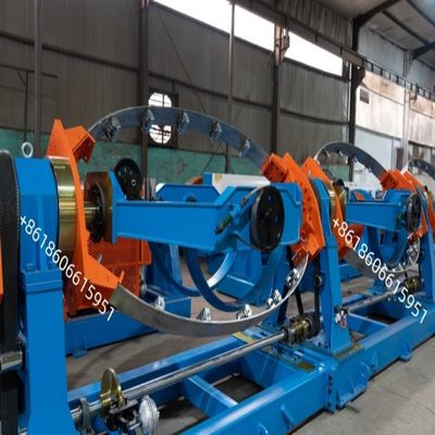 Aplikasi serbaguna Mesin Stranding Bow Tembaga atau Aluminium Strands dan bahkan ACSR