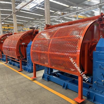 Mesin Stranding Kabel yang dapat disesuaikan dengan arah memutar S / Z Opsional Motor Didorong 55KW Kecepatan linier 61m/min