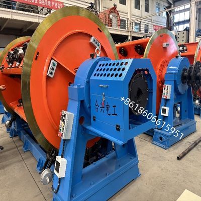 Mesin High Speed Rigid Stranding JLK-630/12+24 Konduktor atas ACSR/AAAC/AAC