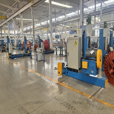 Portal Tipe Wire Pay Off Dan Ambil Mesin Gantry Pay Off Mesin Untuk Roll Up Semua Raja Kabel Dengan Diameter Besar
