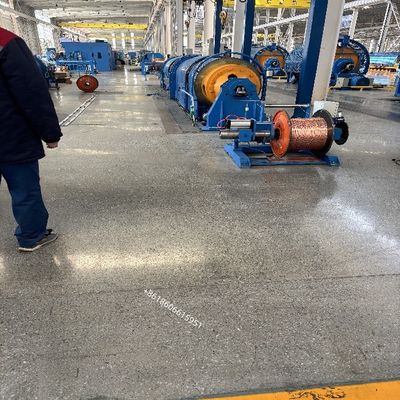 400/1+12 Mesin Stranding Tubular yang tahan lama dan canggih untuk pembuatan kabel berkinerja tinggi
