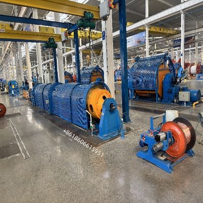 Efisiensi Energi Mesin Stranding Tubular untuk Manufaktur Kabel JGG-500/1+6