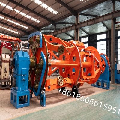 XLPE Insulated Wire Laying Up Machine Planetary Type CLY-1250/1+3+3 High Stranding Speed Laying Up Machine