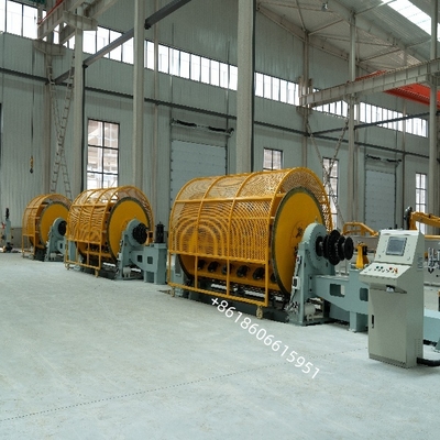 1+12+18+24/500 Low Voltage Cable Rigid Cable Stranding Making Machine for High-Output Wire and Cable Manufacturing Production Lines Mesin untuk membuat kabel tegak untuk jalur produksi kabel dan kabel dengan output tinggi