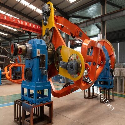 Core Power Cable Laying Up Machine Dilengkapi Dengan HMI + PLC Control System Untuk Presetting