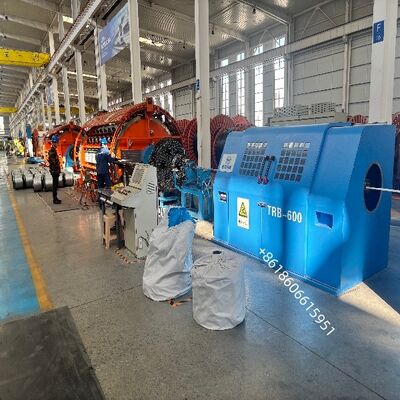 Rigid Frame Copper Wire Screening Machine KRB Steel Wire Armoring Machine Mesin untuk menyaring kawat tembaga