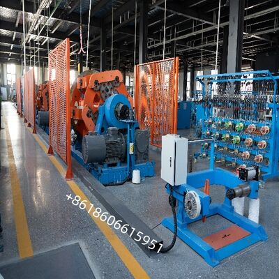 Heavy Duty Planetary Stranding Machine untuk pembentukan strand yang stabil dan mengurangi limbah material dengan model JLY-400/500/630