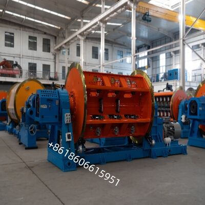 Mesin Stranding kaku mampu garis maksimum Kecepatan hingga 52 meter per menit Memastikan proses Stranding Wire