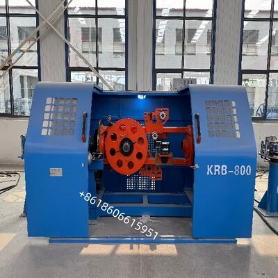 Mesin Pilin Kaku dengan 36 Bobbin, Flensa Reel 500 mm, dan Kandang Multi-Bagian untuk Pilin Kawat Berkecepatan Tinggi