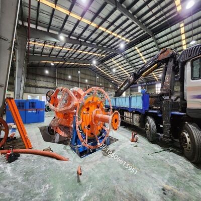Mesin Laying dengan Arah S Z Stranding dan Lay Up Pitch Stepless yang Dapat Disesuaikan Dikendalikan oleh PLC dan Layar Sentuh HMI
