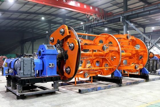 1000-1600 Cradle Type Laying Up Machine Untuk Membuat Kabel Multi Core Pvc Xlpe