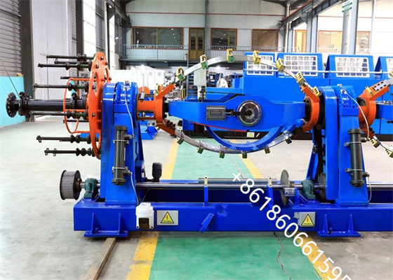 Lewati / Busur Kabel Stranding Machine 7 Strand Atau Kecepatan Tinggi Fleksibel
